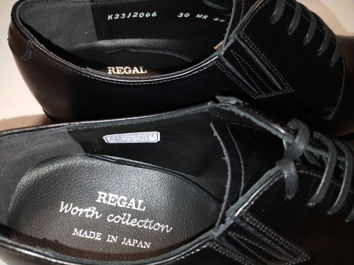 ☆REGAL 30MR ブラック 25.0 新品未使用 日本製 革靴 リーガル メンズ ビジネスシューズ の画像7