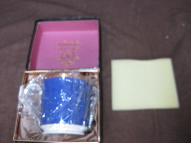 【A177】Noritake ノリタケ 金彩 マグカップ ブルー 青 箱付きの画像10