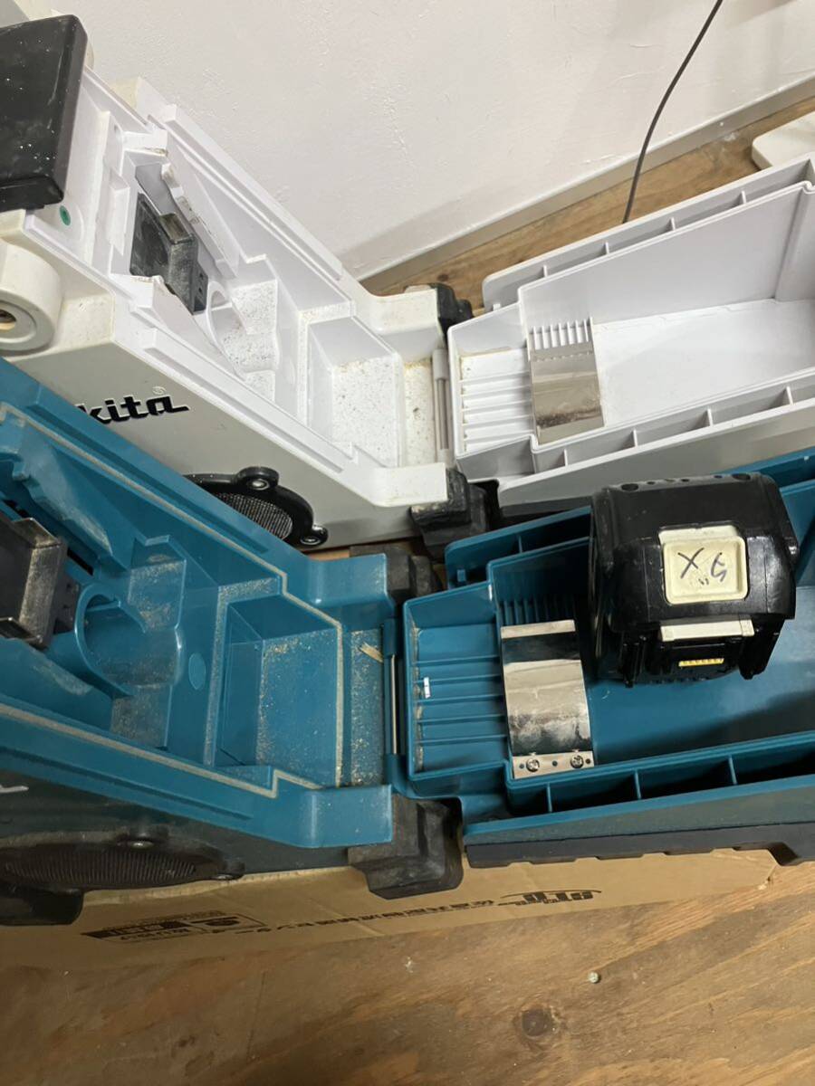 マキタ 充電式ラジオ makita コードレスラジオ アンテナ破損 MR100 2個セットの画像9