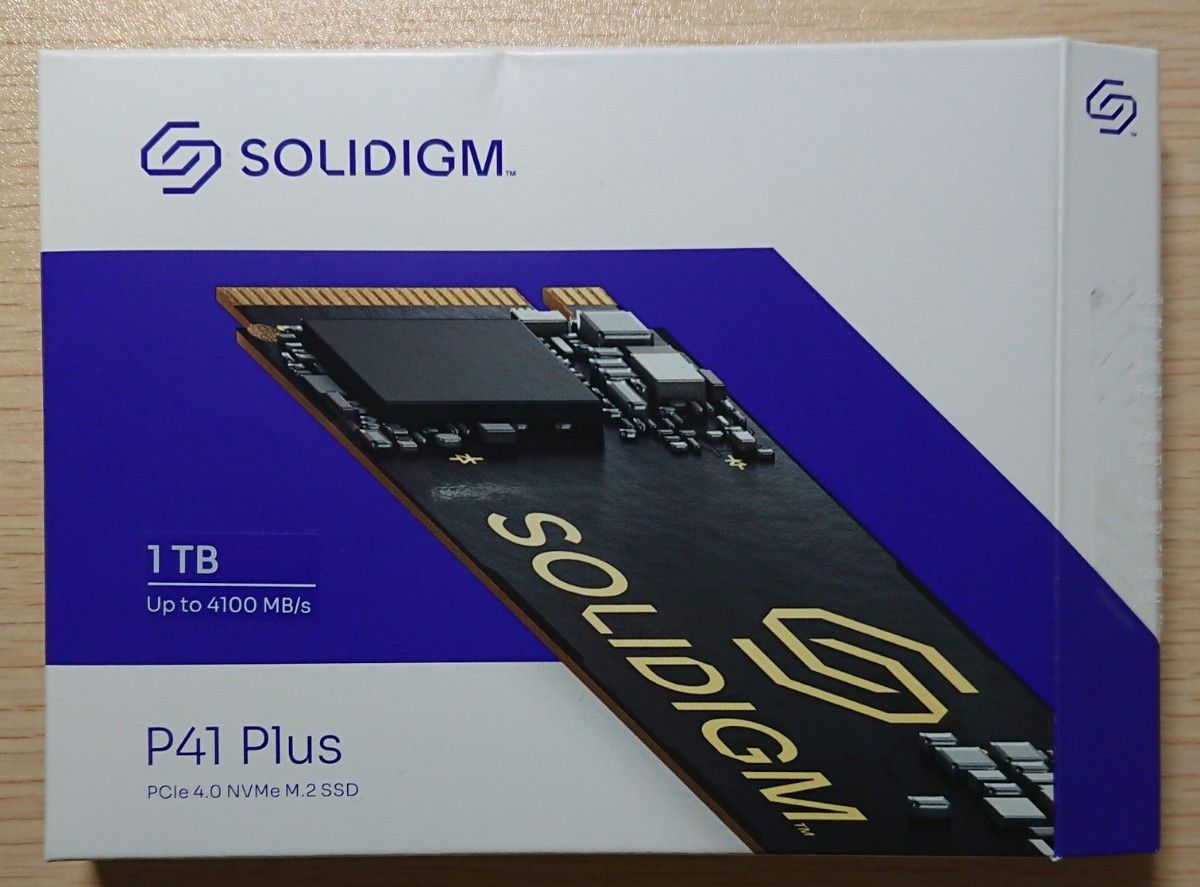 ソリダイム Solidigm 内蔵 SSD 1TB P41 Plus 、 M.2 2280 、 PCIe 4.0