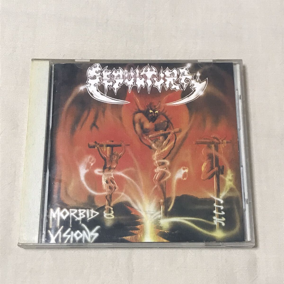 [国内盤]Sepultura - Morbid Visionsセパルトゥラ モービッド・ヴィジョンズ メタル CD アルバム Soulfly_画像1