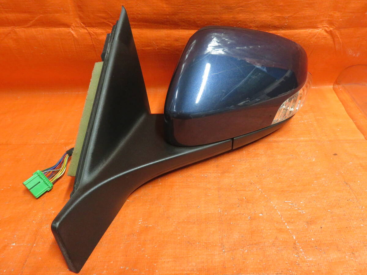 BY7463 operation OK Volvo V70 BB5254/BB6324 door mirror left right set / driver`s seat passenger's seat side mirror / turn signal attaching * small scratch have 