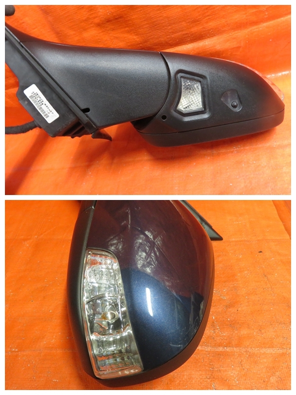 BY7463 operation OK Volvo V70 BB5254/BB6324 door mirror left right set / driver`s seat passenger's seat side mirror / turn signal attaching * small scratch have 