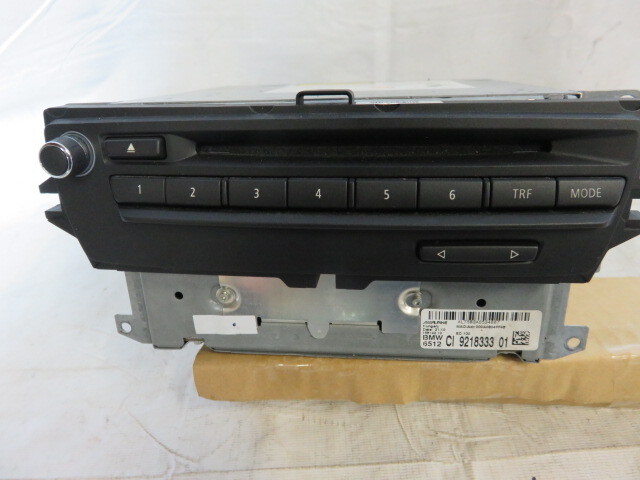 STD607 保証付/BMW 1シリーズ 130I E87 純正ナビユニット オーディオ CDモニター画面 ディスプレイ/ダイヤル スイッチ ３点セットの画像6