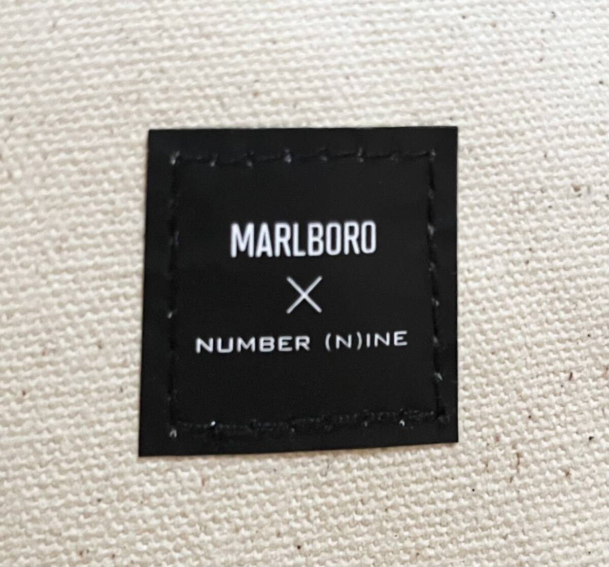  rare marlboro × number (n)ine limitation collaboration tote bag new goods unused 