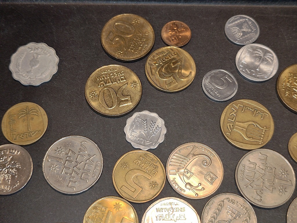 【1円スタート】イスラエル シェケル硬貨 おまとめの画像2
