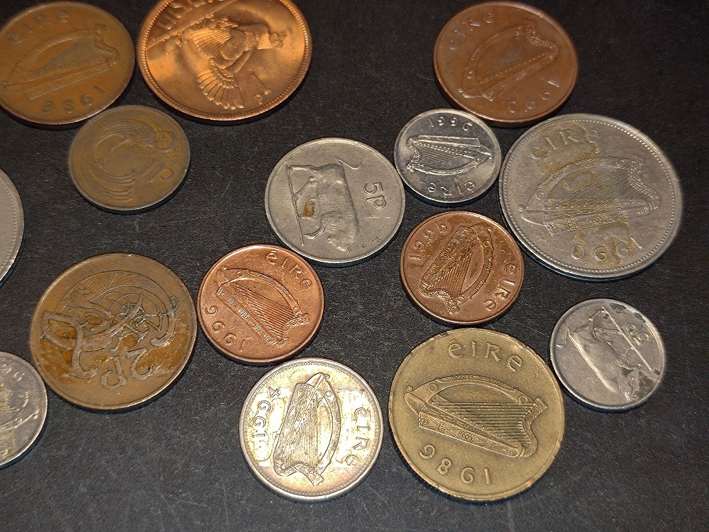 【1円スタート】アイルランド　ポンド硬貨　おまとめ _画像3
