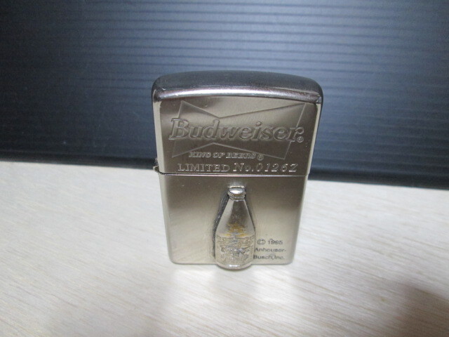 ★☆Zippo ジッポ オイルライター Budweiser バドワイザー 廃版品★☆_画像2