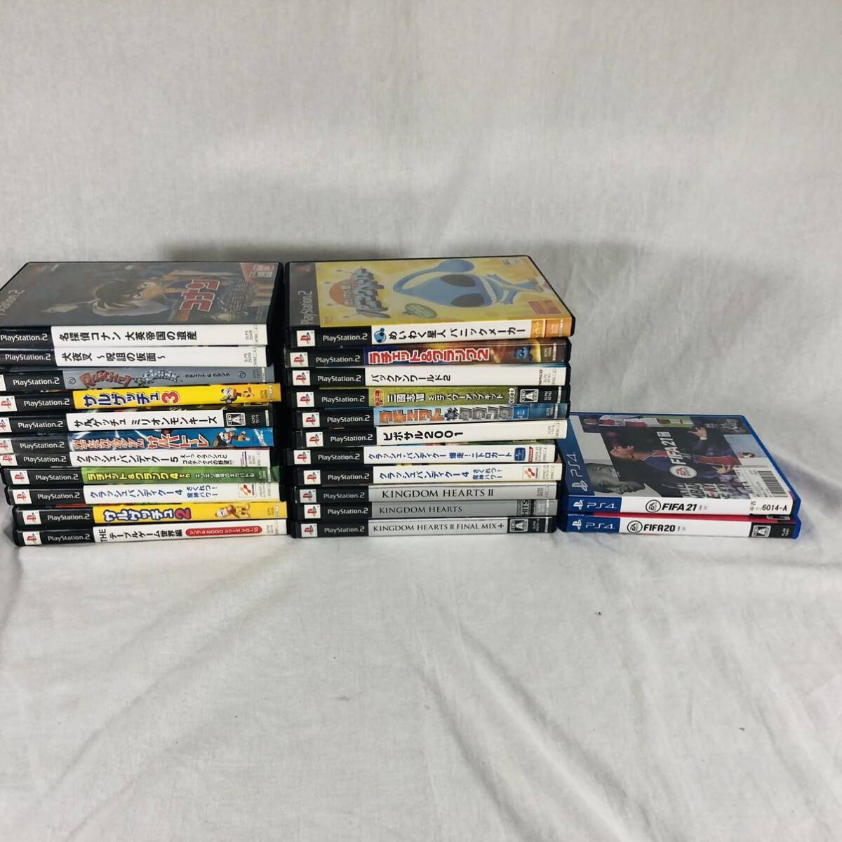 [1 jpy start ] game soft set sale large amount PS/PS2/PS4/SFC present condition operation not yet verification 