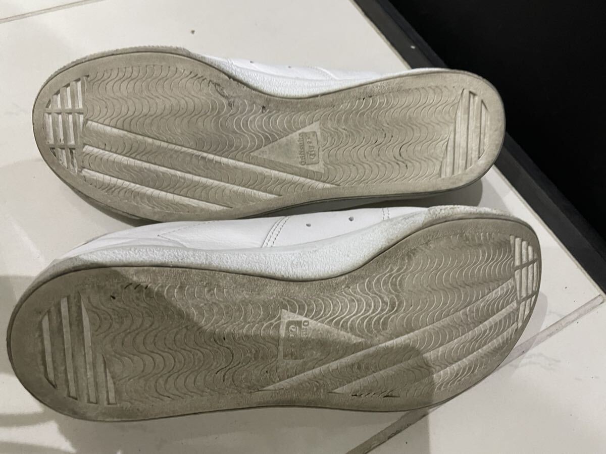 オニズカタイガー スニーカー 靴 レザー ホワイト 27.5cmの画像2