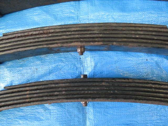 * Junk * Mitsubishi * Jeep J54* leaf spring front and back set board spring suspension * original? DUNE bush *JEEP* business office stop / juridical person addressed to 