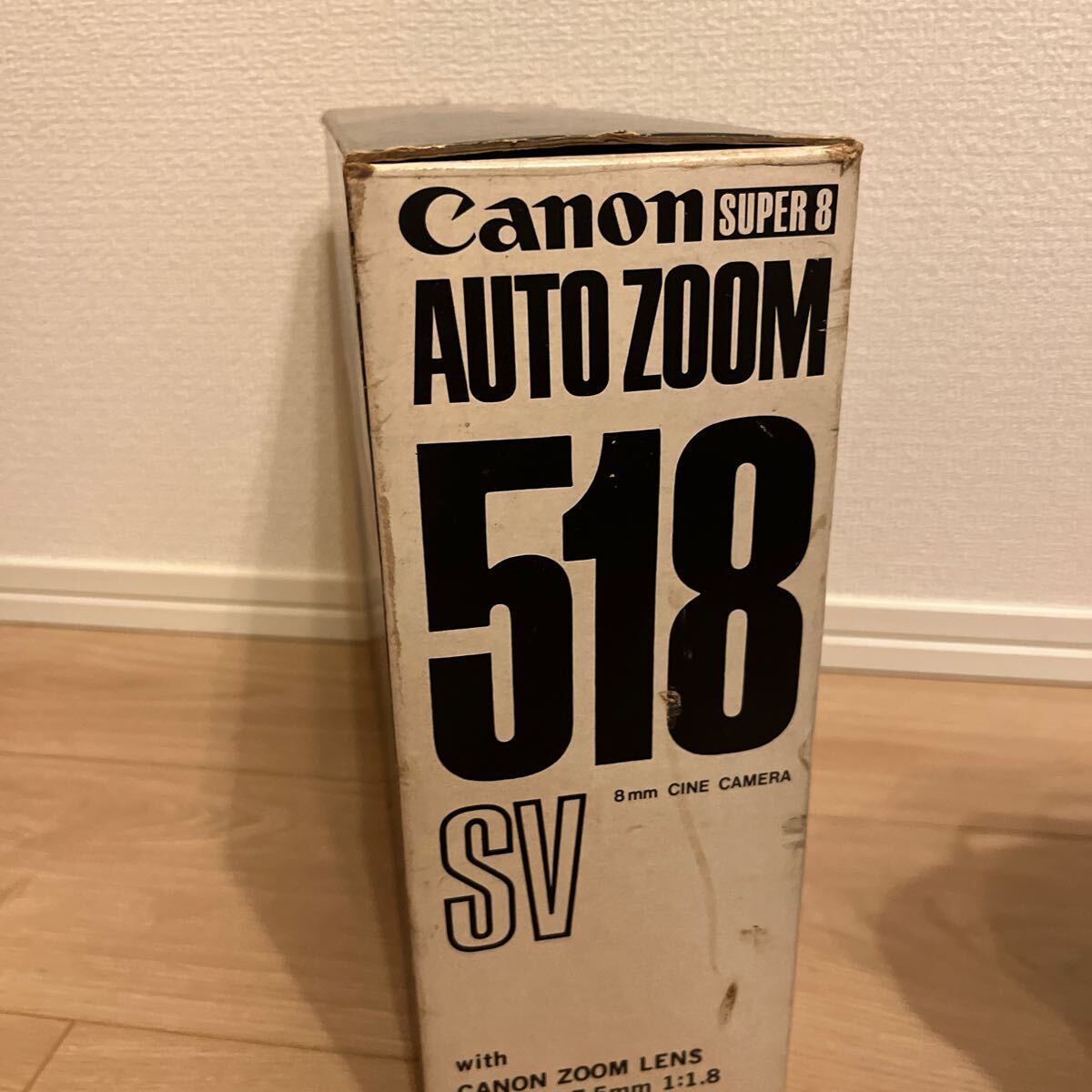 キャノン canon SUPER 8 AUTO ZOOM 518 SV 動作未確認品　9.5mm-47.5mm 1:1.8 