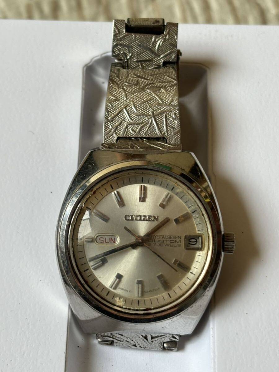 ★★★ 現状品　CITIZEN 自動巻き 時計　中古品　★★★_画像1