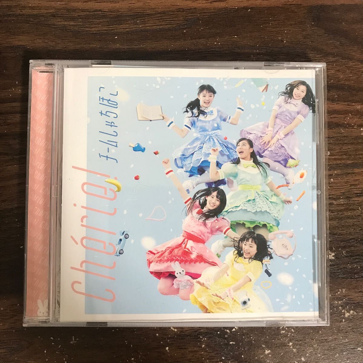 (B511)帯付 中古CD100円 チームしゃちほこ　Cherie!(通常盤)_画像1