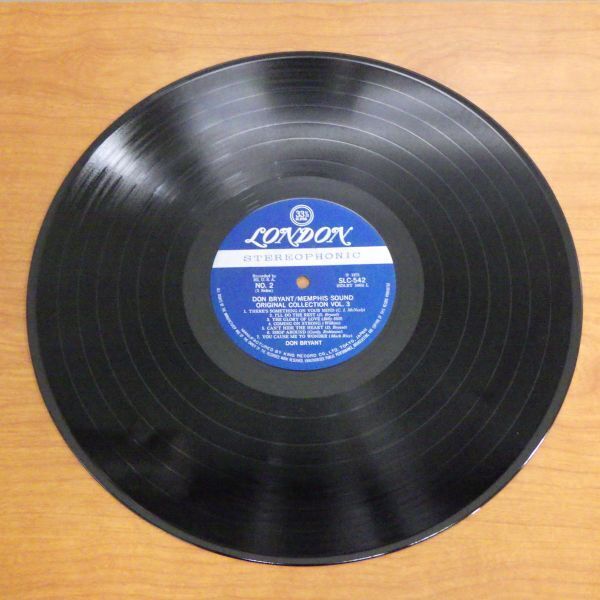 LP レコード DON BRYANT MEMPHIS SOUNDS ORIGINAL COLLECTION Vol.3 SLC 542の画像4