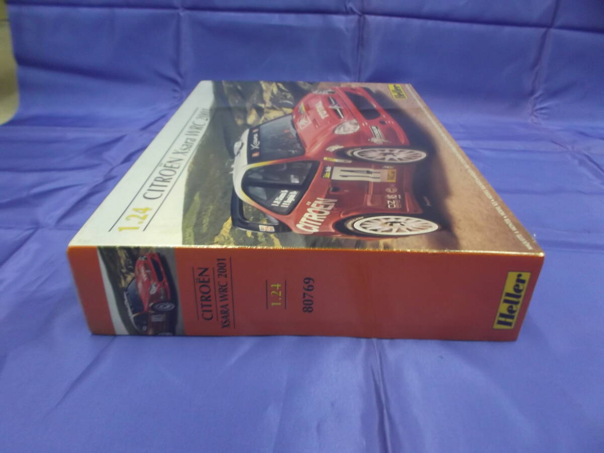 エレール社製 1/24 シトロエン クサラ WRC ２００１ シュリンクパック未開封品 ８０７６９の画像5