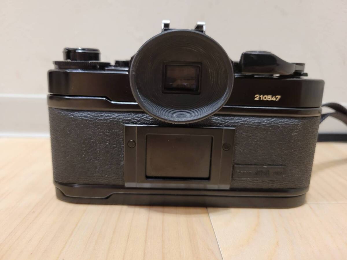 【OAK-2902FH】1円スタート Canon キヤノン A-1 ボディ 一眼レフ フィルムカメラ ストラップ付 ブラック 動作未確認 中古 保管品 趣味 写真