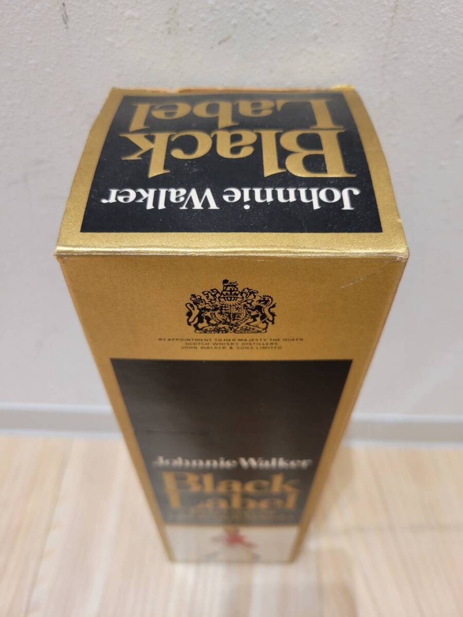 【OAK-1854FH】1円スタート Johnnie Walker ジョニーウォーカー ブラックラベル エクストラスペシャル 金キャップ 760ml 43度 未開栓 洋酒の画像9