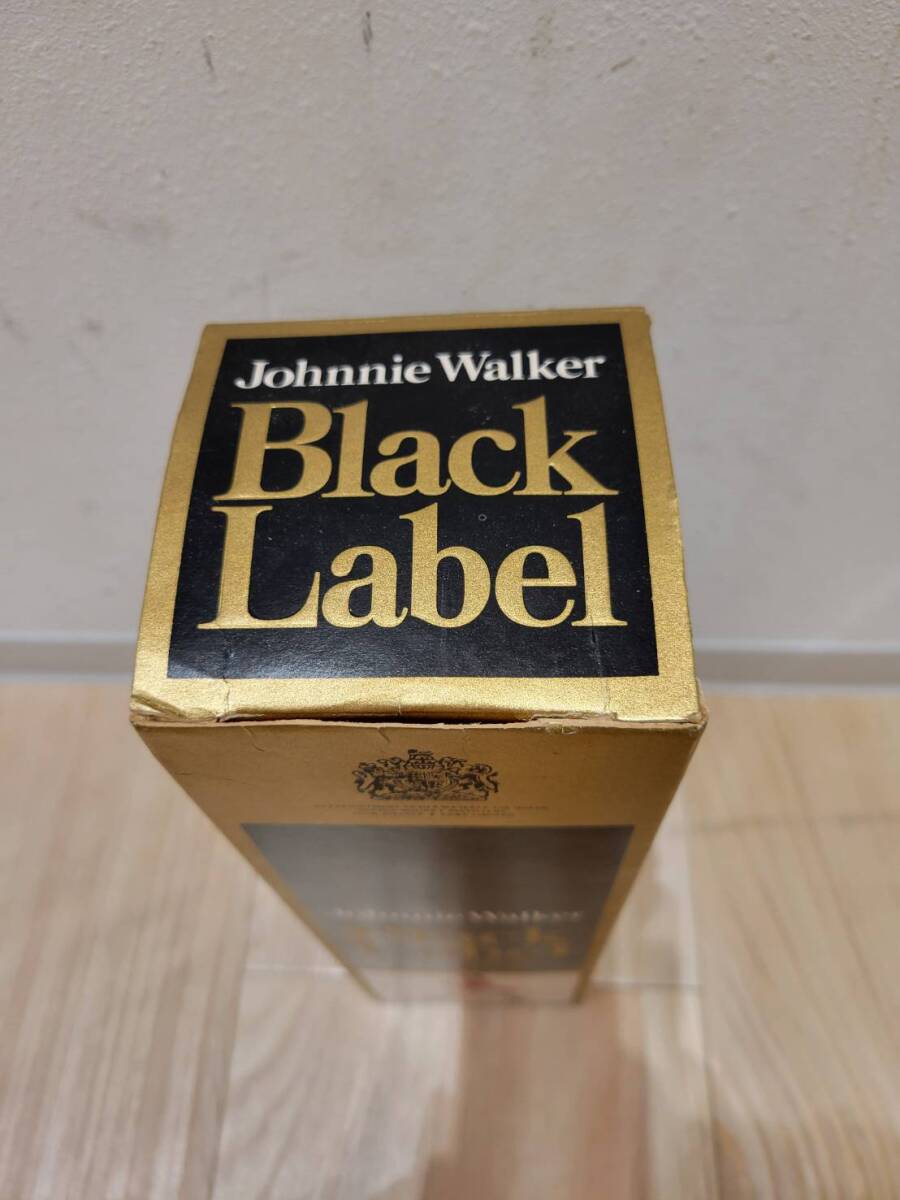 【OAK-1854FH】1円スタート Johnnie Walker ジョニーウォーカー ブラックラベル エクストラスペシャル 金キャップ 760ml 43度 未開栓 洋酒の画像7