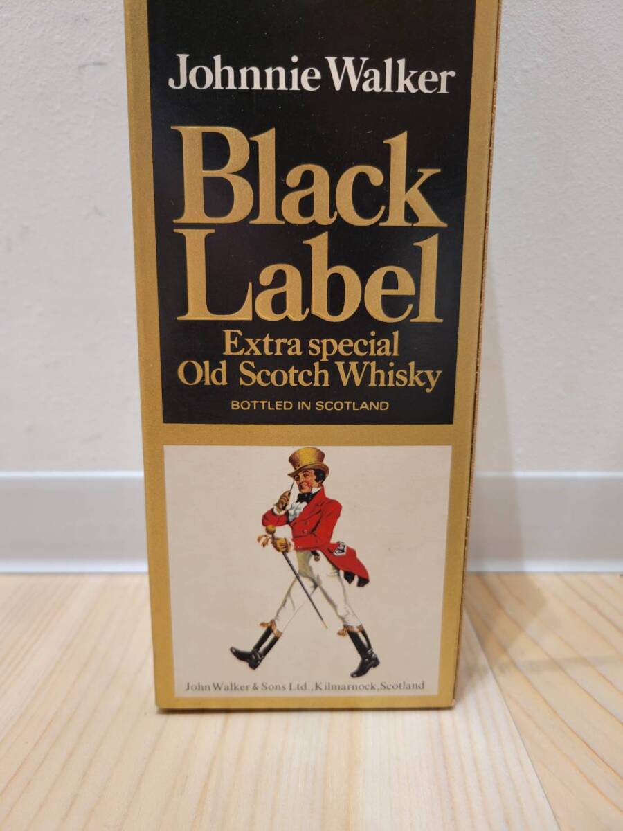 【OAK-1854FH】1円スタート Johnnie Walker ジョニーウォーカー ブラックラベル エクストラスペシャル 金キャップ 760ml 43度 未開栓 洋酒の画像8