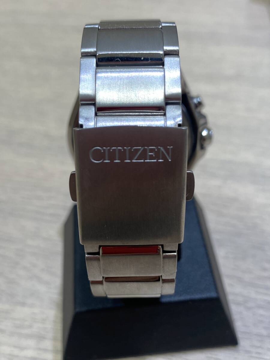 【OAK-2595YH】1円スタート CITIZEN シチズン 腕時計 H100-S098335 ソーラー 動作未確認 付属品有 箱有 時計 現状品 中古 アンティーク の画像8