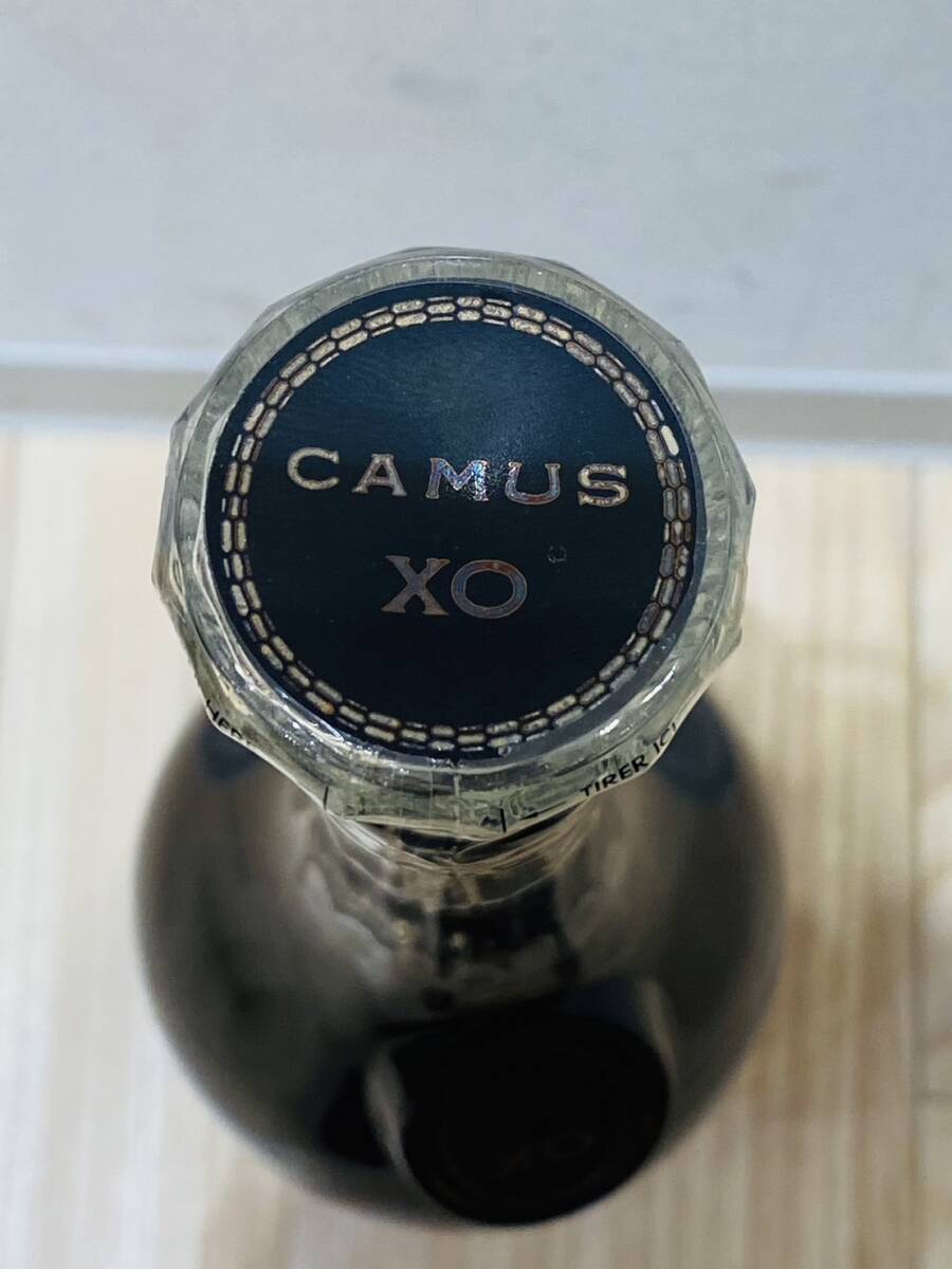 【OAK-4446YH】1円スタート CAMUS カミュ XO COGNAC コニャック お酒 古酒 洋酒 700ml 未開栓 保管品 ブランデー アルコール の画像7