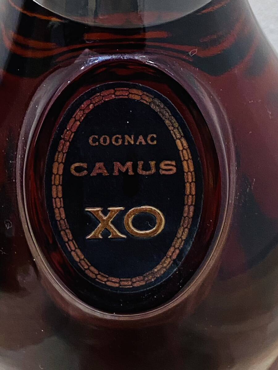 【OAK-4446YH】1円スタート CAMUS カミュ XO COGNAC コニャック お酒 古酒 洋酒 700ml 未開栓 保管品 ブランデー アルコール の画像3