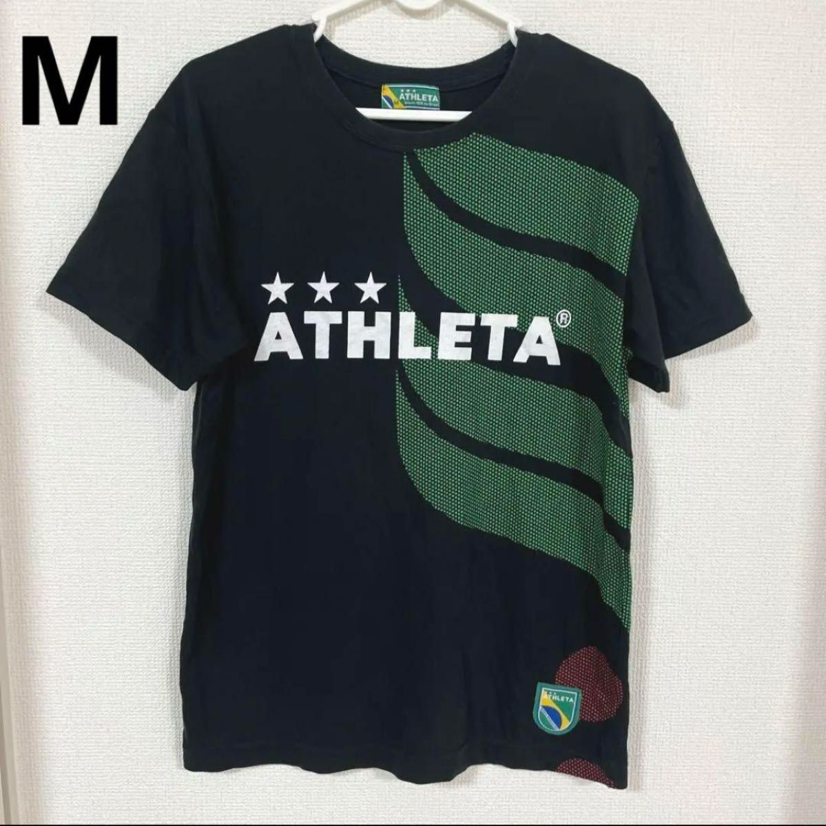 【1174】 ATHLETA アスレタ フットサル サッカー プリントTシャツ プラクティスシャツ Tシャツ 半袖