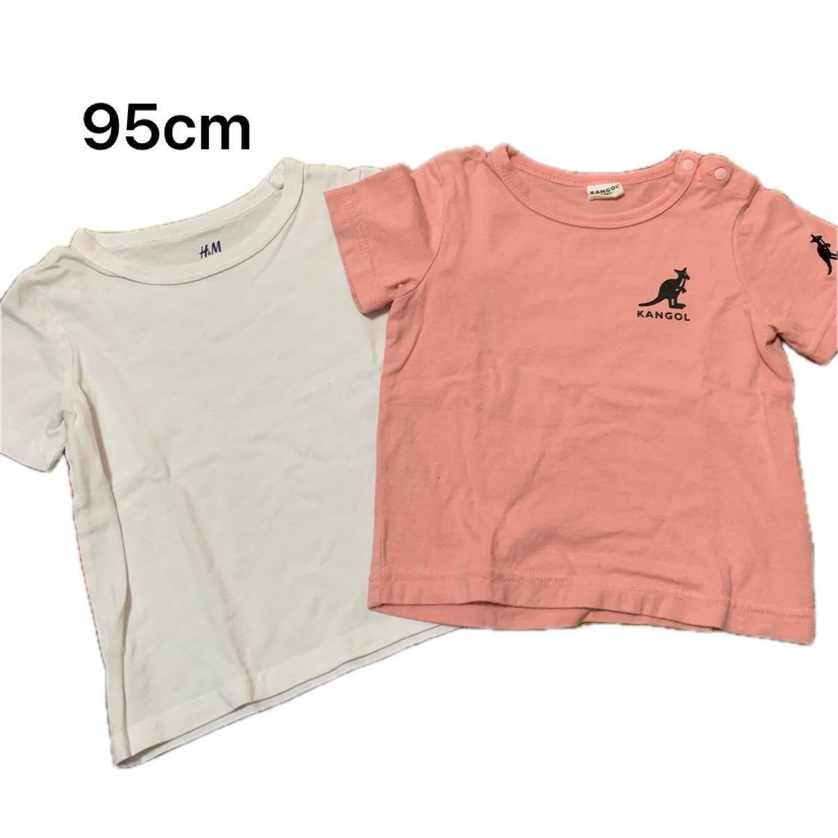 カンゴール（KANGOL)＆H&M 半袖Tシャツ　95cm  2枚セット