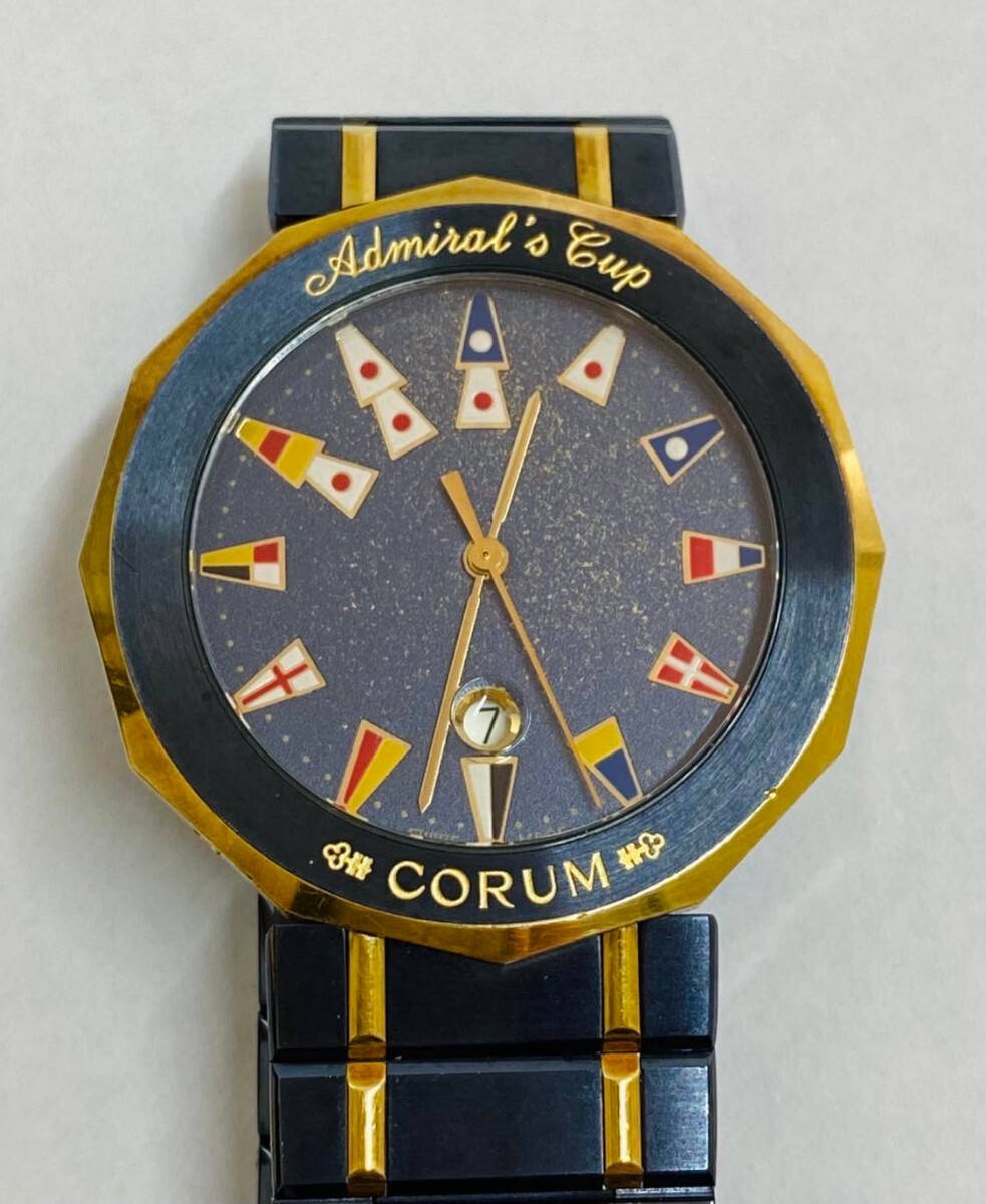 yAp-004. アドミラルズカップ・ 腕時計 ・CORUM・中古の画像1