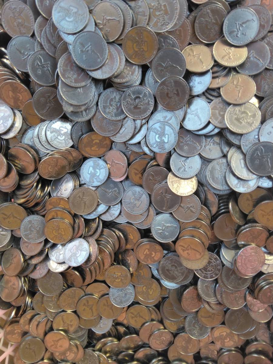 25セント メダル コイン 3キロ 500枚 同一絵柄 筐体 コイン キッズ 25￠ スロット アミューズ ゲームの画像1