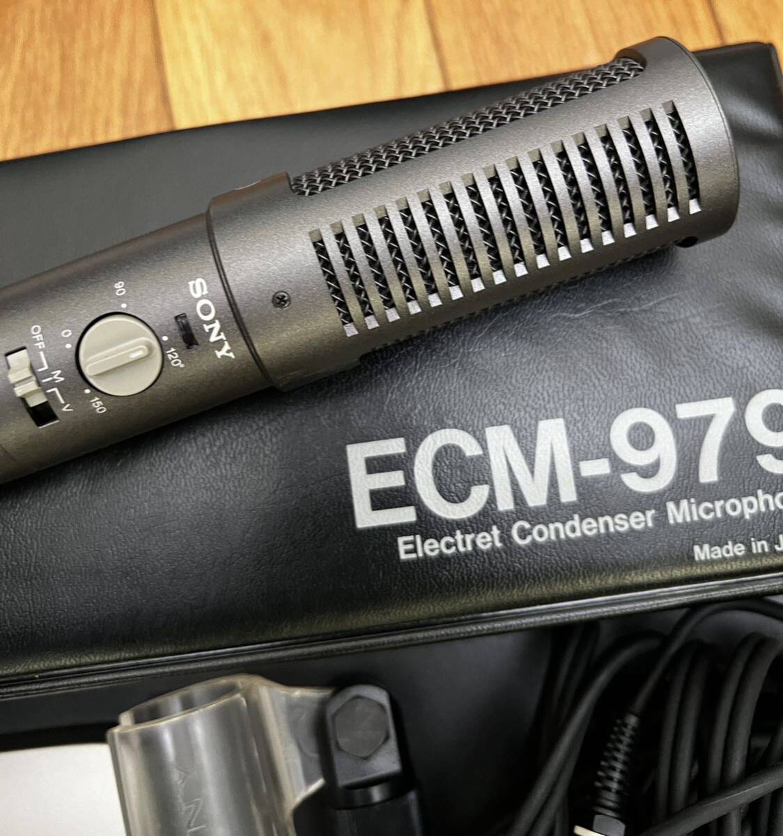 SONY elect let condenser microphone ECM-979