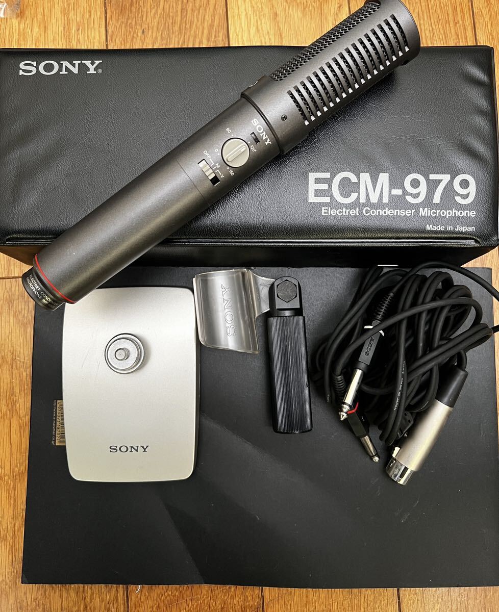 SONY elect let condenser microphone ECM-979