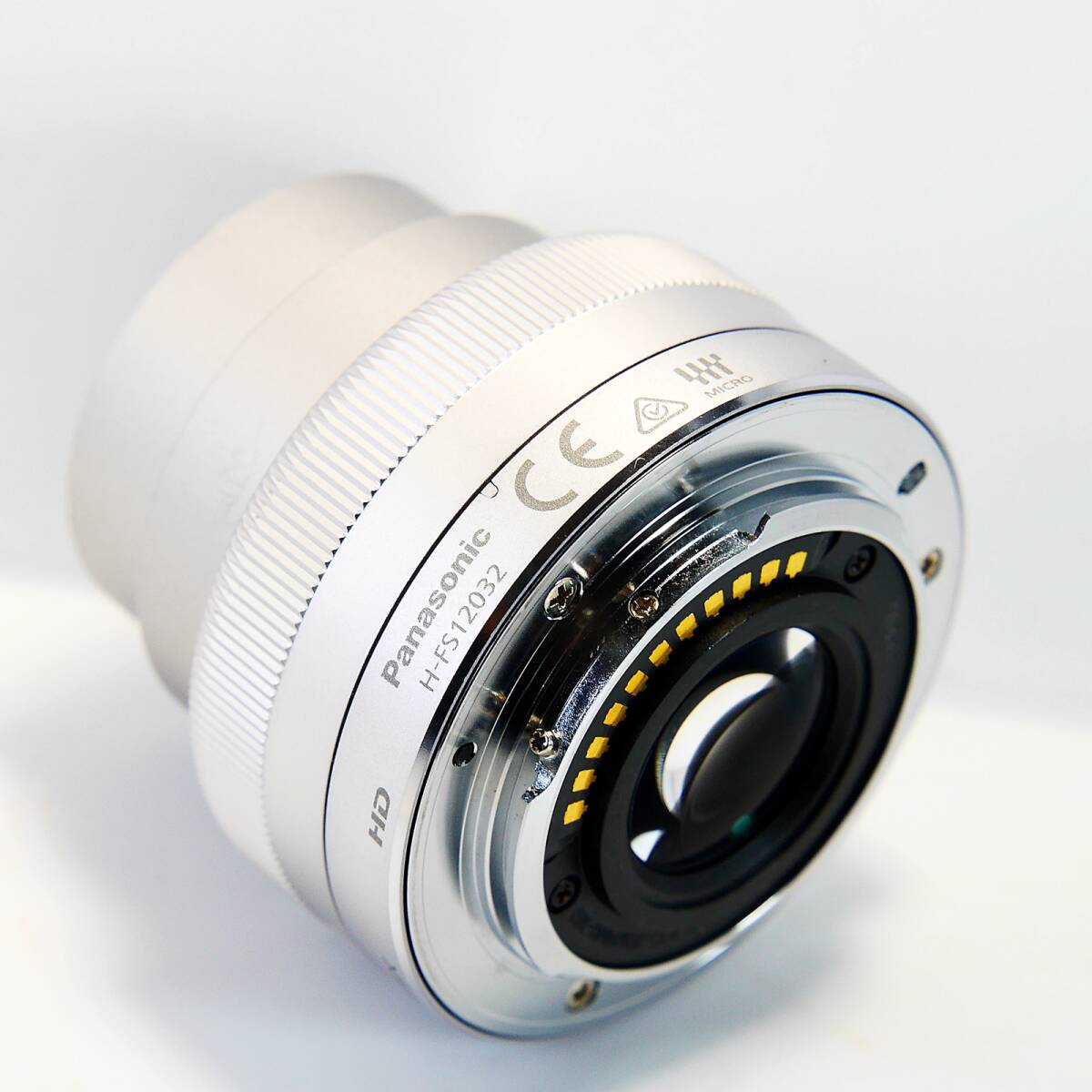 ★実用★ Panasonic パナソニック LUMIX G VARIO 12-32mm / F3.5-5.6 ASPH. / MEGA O.I.S. H-FS12032 シルバー 中古実用品の画像8