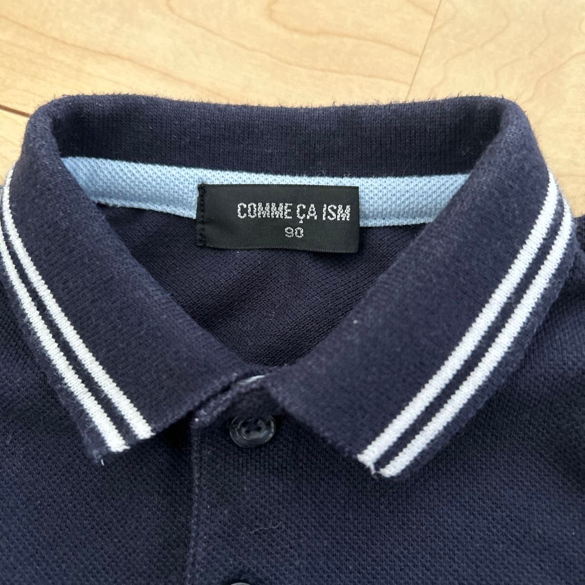 COMME CA ISMポロシャツ90size