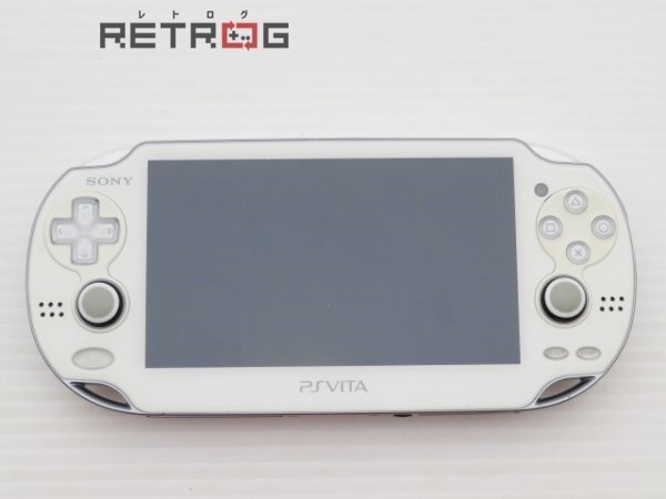 PlayStation Vita本体 Wi-Fiモデル（PSVITA本体 PCH-1000 ZA02/クリスタル・ホワイト） PS Vitaの画像1