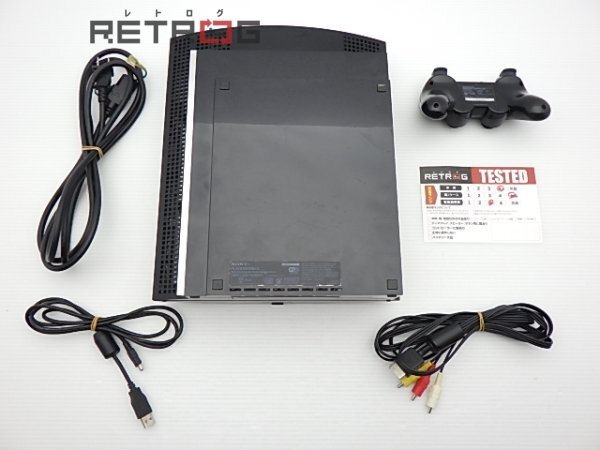 PlayStation3本体 60GB（CECHA00/クリアブラック） PS2ソフト動作未確認 PS3の画像2