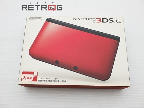 ニンテンドー3DSLL本体（レッド×ブラック） ニンテンドー3DS_画像1