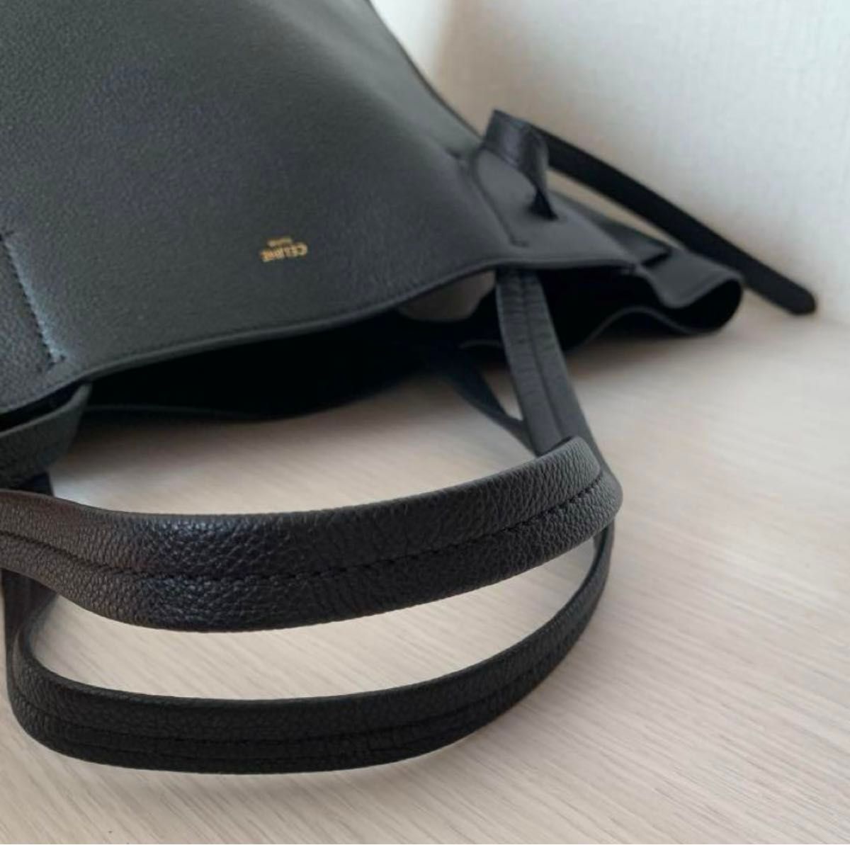 極美品】CELINE カバファントム スモール ブラック セリーヌ 極美品】CELINE カバファントム スモール ブラック セリーヌ
