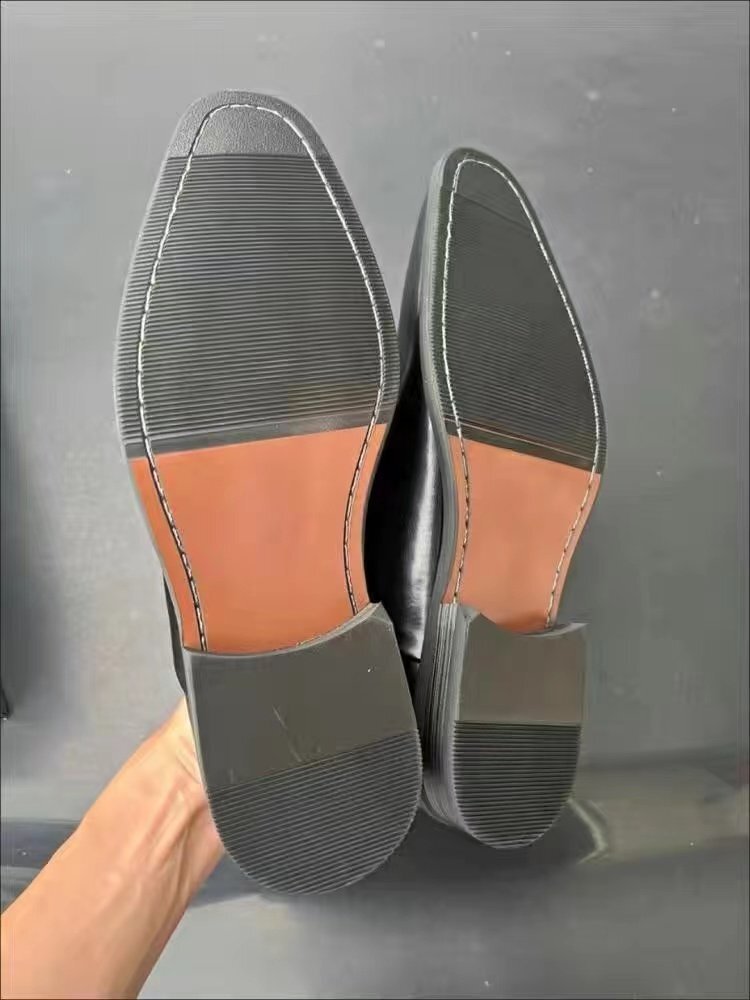1 иен старт * высококлассный натуральная кожа бизнес обувь формальный обувь праздничные обряды джентльмен для телячья кожа бизнес обувь внутри перо размер выбор возможность 26.0cm чёрный цвет 
