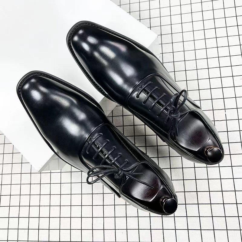 1 jpy start * high class original leather business shoes formal shoes ceremonial occasions gentleman for cow leather business shoes inside feather size selection possibility 25.0cm black color 