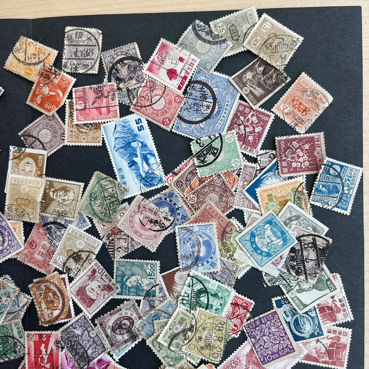 【1円〜スタート】昔の切手 古い切手 いろいろおまとめ 消印有り 使用済み切手_画像3