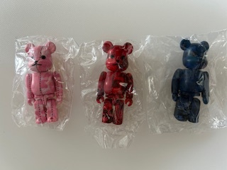  BE@RBRICK ベアブリック 100%   ＢＡＰＥ 3種セットの画像1