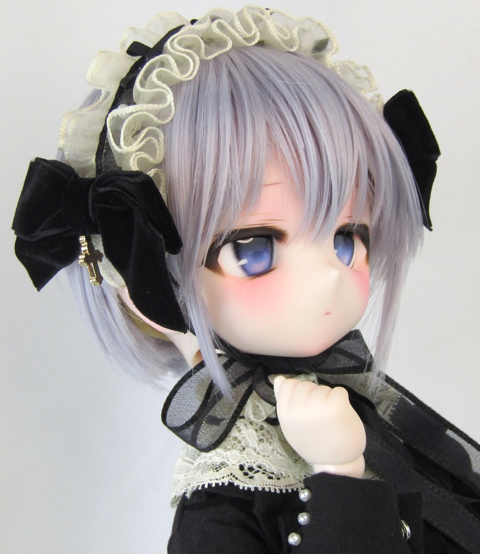 *あさぎ堂* DDH-01 カスタムヘッド アイ2種おまけ ソフビ盛の難あり セミホワイト肌 ドルフィードリーム ほよの画像7