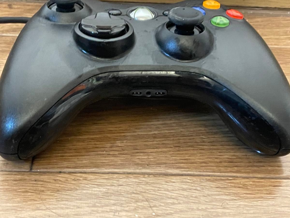 Microsoft Xbox360 有線コントローラー ブラック　ゲーム周辺機器