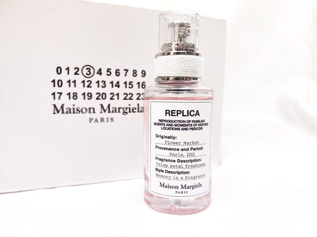 30ml【ほぼ未使用】【送料無料】MaisonMargiela REPRICA Flower market EDT メゾンマルジェラ レプリカ フラワーマーケット オードトワレ_画像1