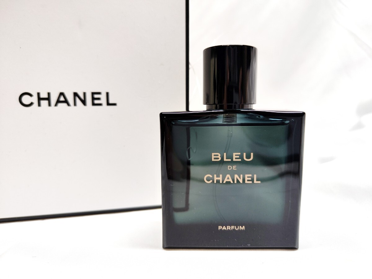 【日本語表記】【送料無料】CHANEL シャネル BLEU DE CHANEL ブルードゥシャネル ブルードシャネル パルファン パルファム 50ml _画像1