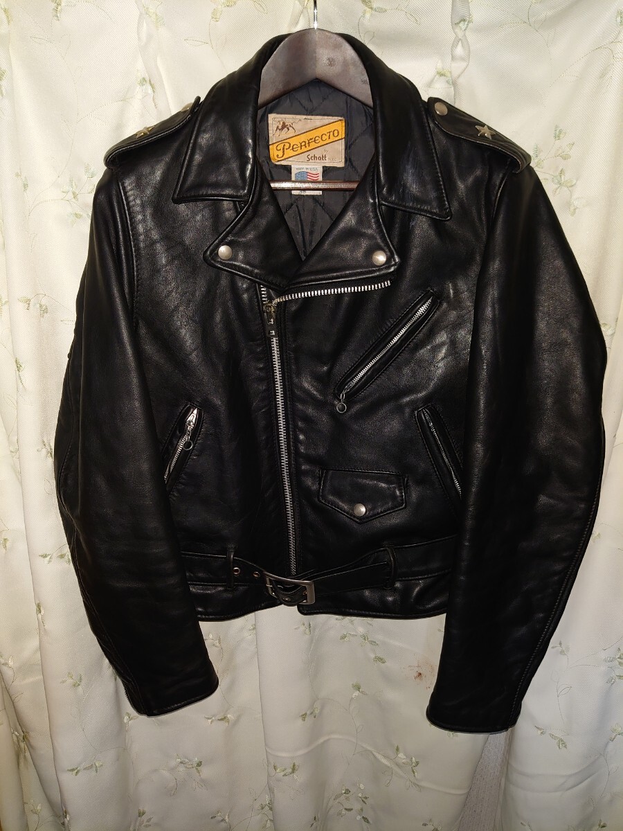 Schott 613 ワンスター ライダース 牛タグ サイズ36|ジャケット Schott 613 ワンスター ライダース 牛タグ サイズ36|ジャケット