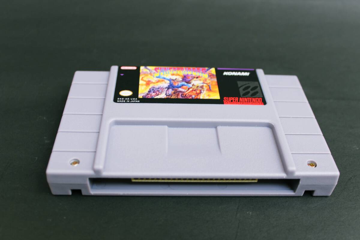 【希少・美品】 SNES 任天堂 サンセットライダーズ 海外版 日本未発売 コナミ スーパーニンテンドー SUPER NINTENDO SUNSETRIDERS KONAMI