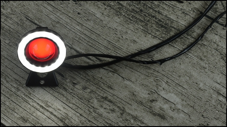 汎用品 LED テール ブレーキライト ランプ カフェレーサー ハーレー アメリカン ボバー チョッパー モーターサイクル_画像4